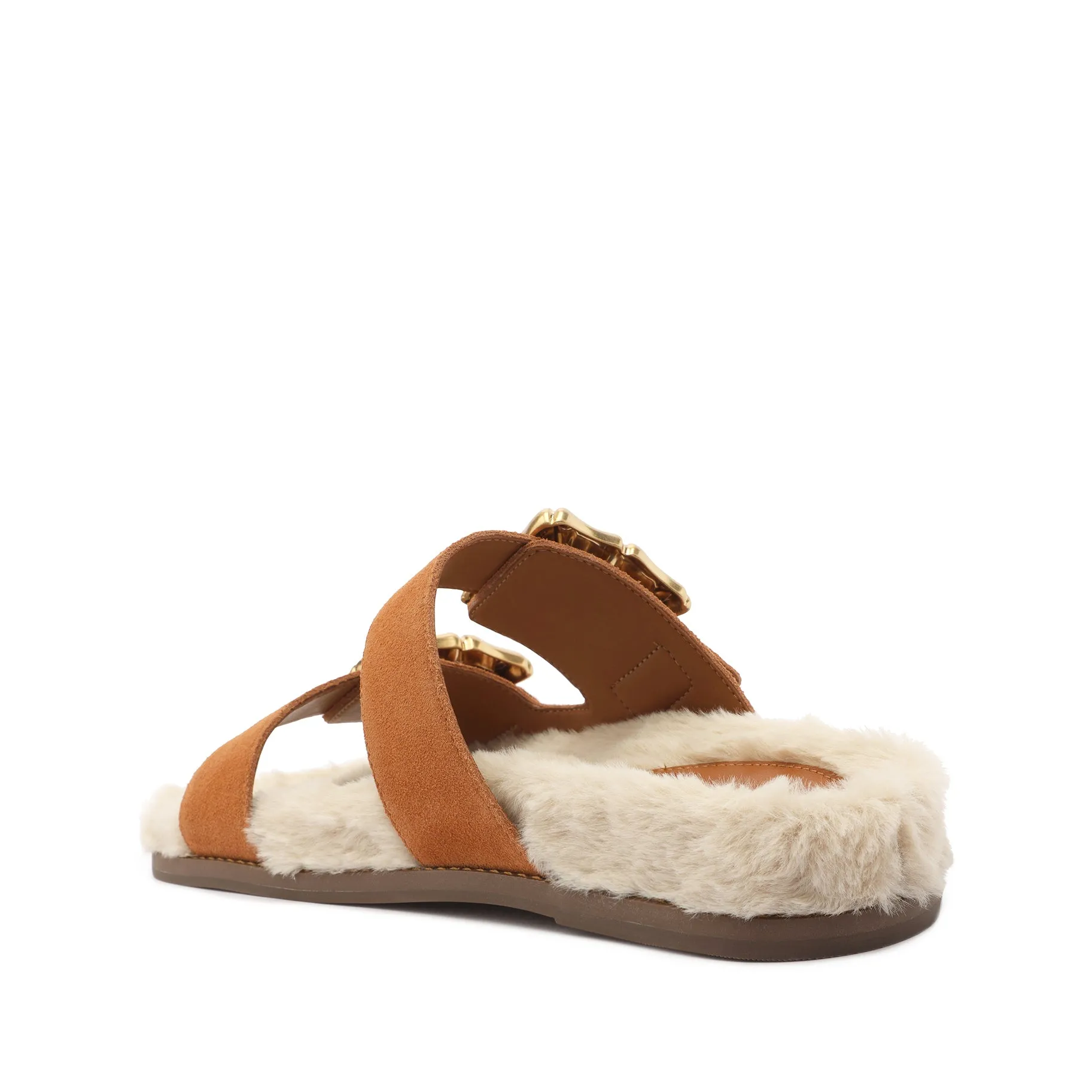 Enola Weekend Sporty Cow Suede Sandal