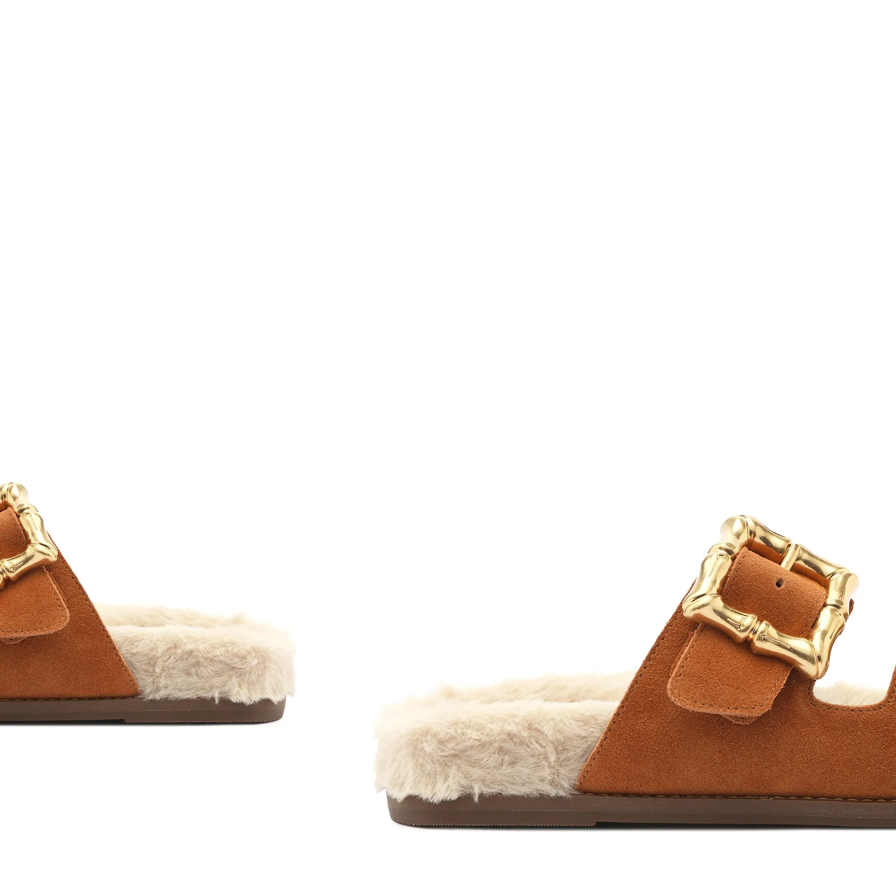 Enola Weekend Sporty Cow Suede Sandal