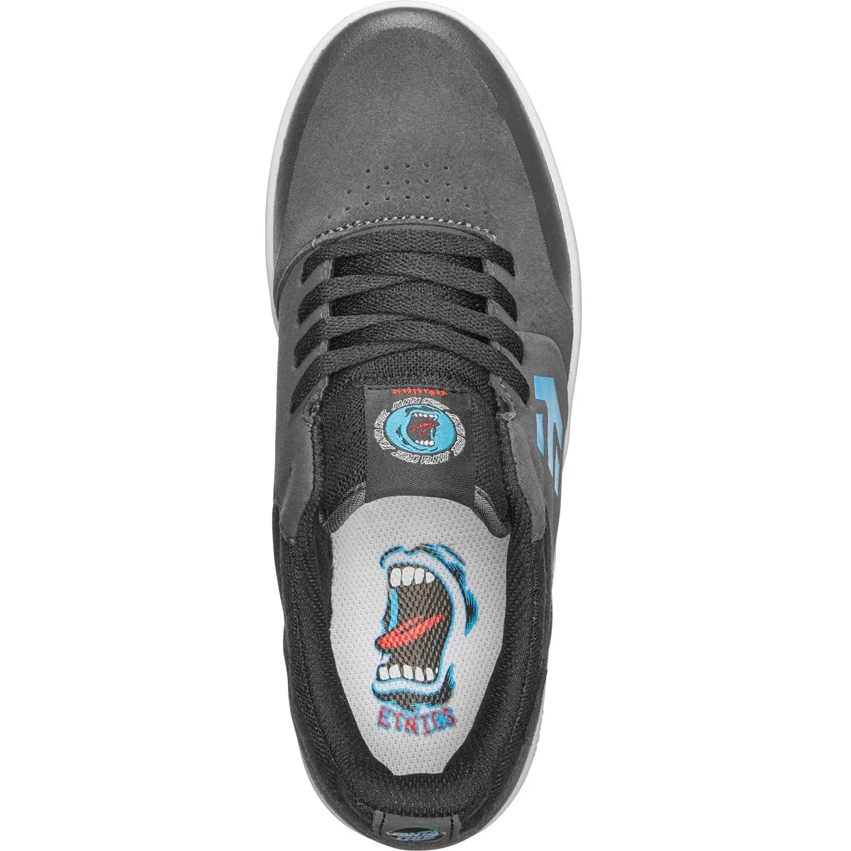 Etnies Shoes Marana x Santa Cruz Kids - Grey/Black/Blue