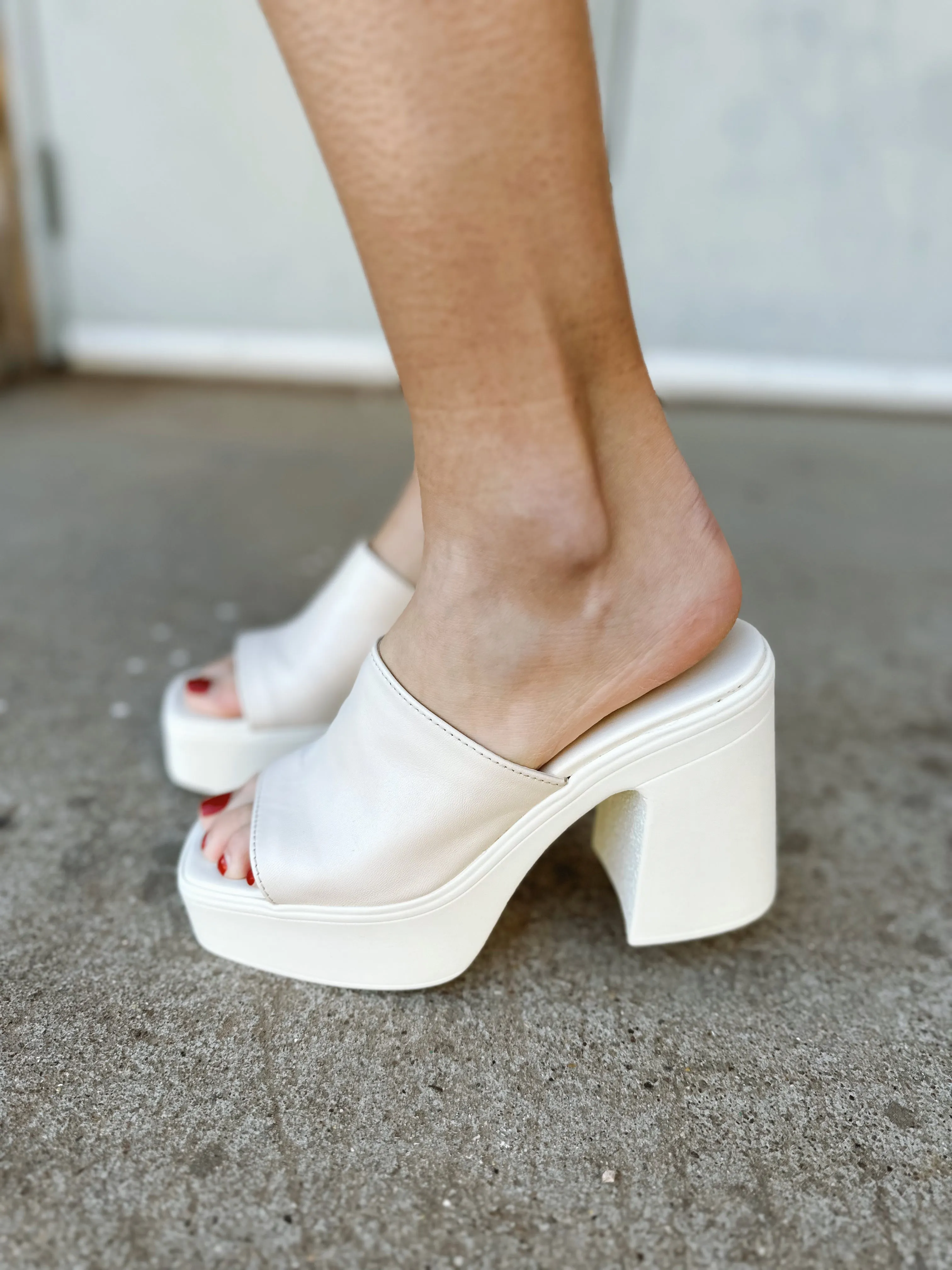 Free People Zoe Platform | White