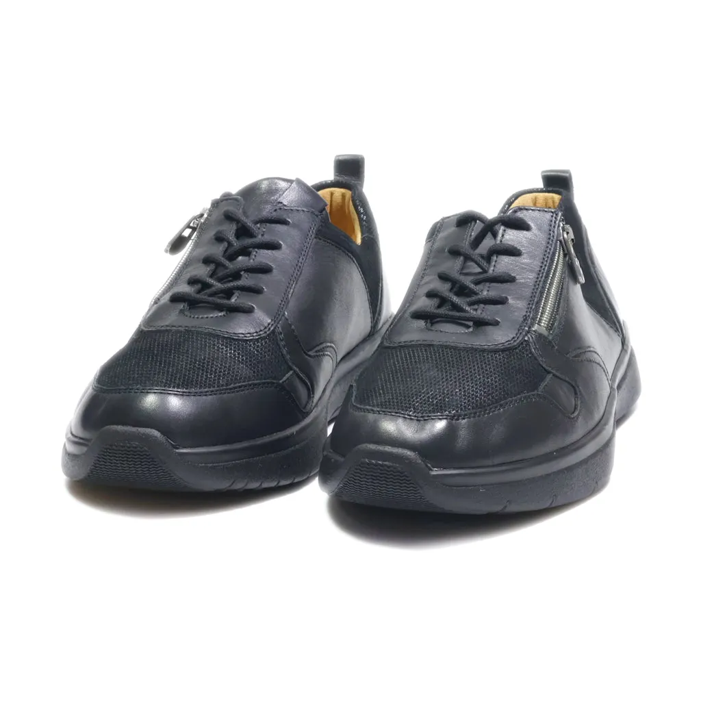 Ganter Lace Ups Leather Black Colour For Women