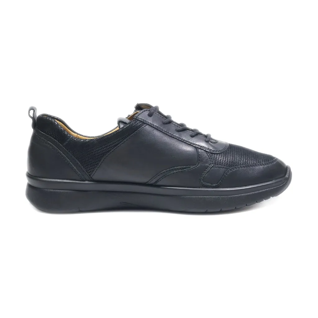 Ganter Lace Ups Leather Black Colour For Women