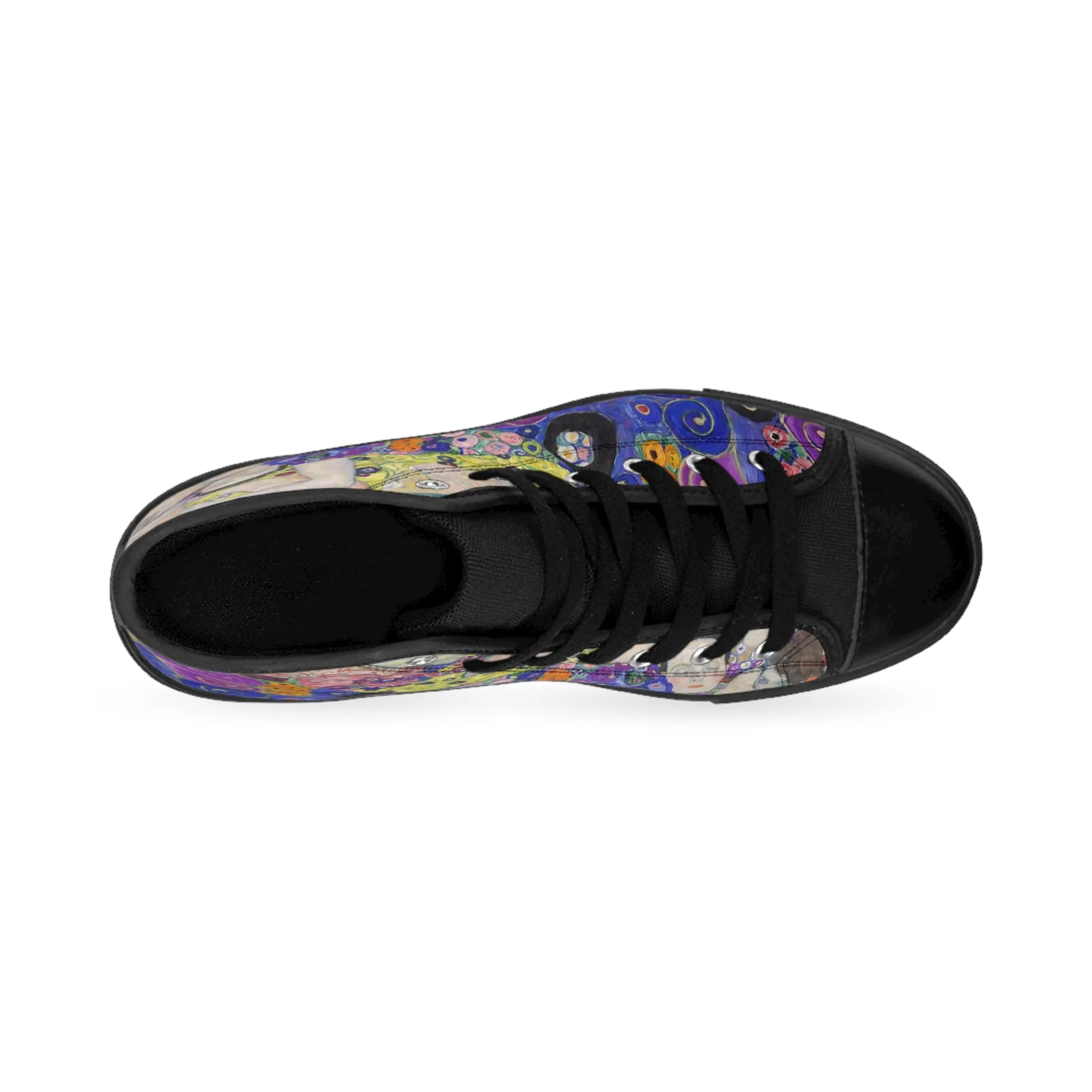 Gustav Klimt The Virgins Women's Classic Sneakers