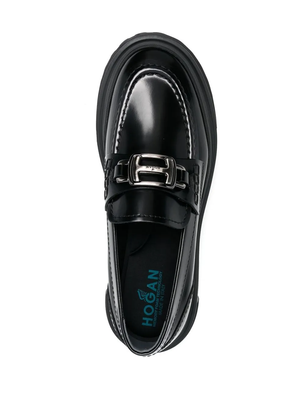 HOGAN PRE Flat shoes Black