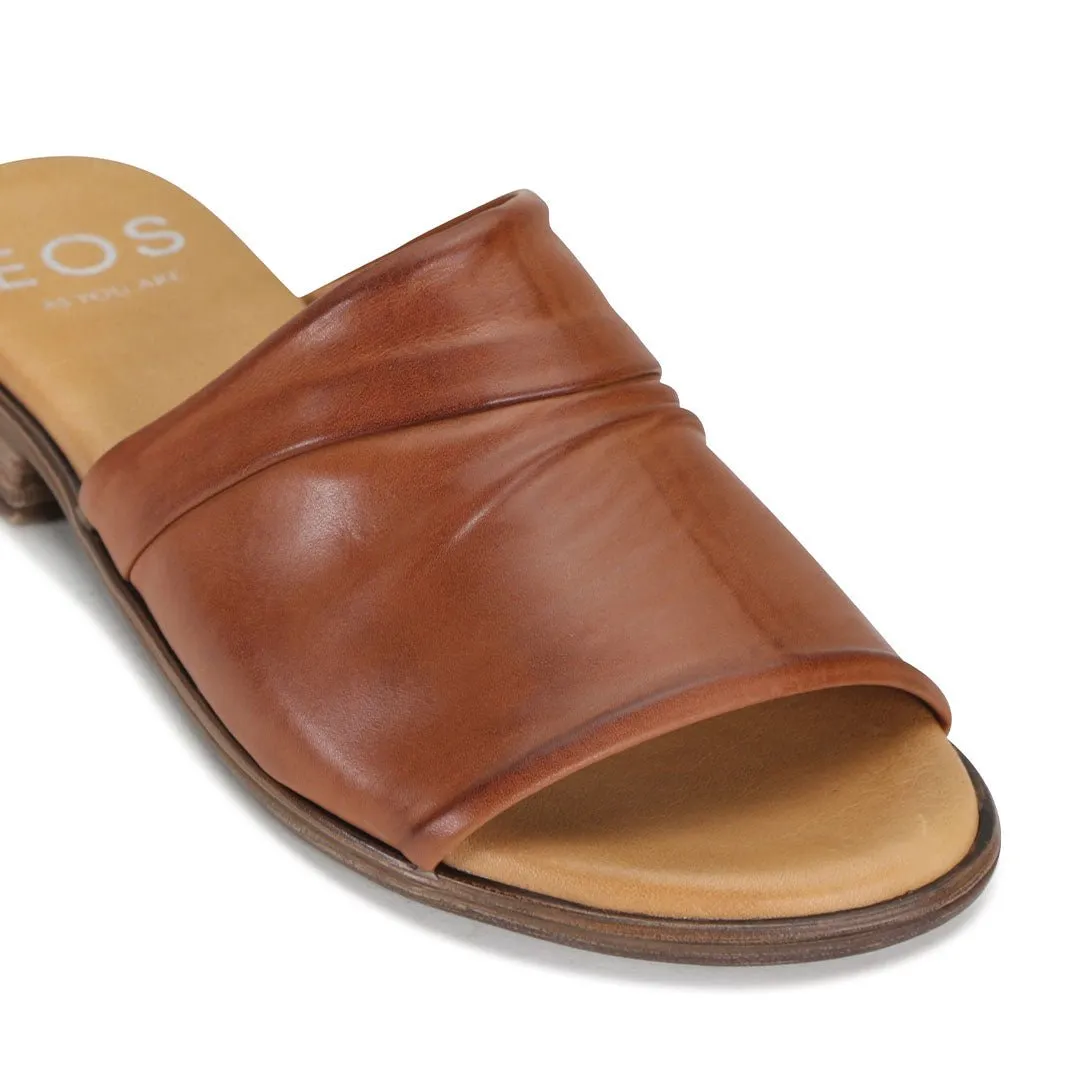 ILO LEATHER  SLIDE SANDALS