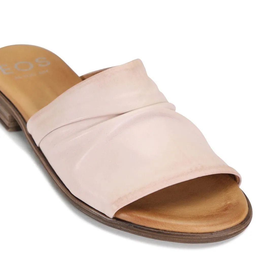 ILO LEATHER  SLIDE SANDALS