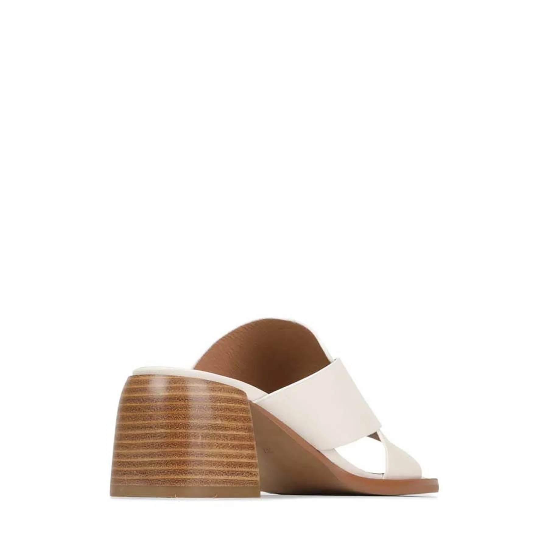 ISO BLOCK HEEL MULE LEATHER