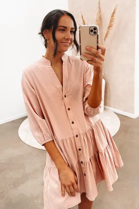 Kai Mini Dress Blush