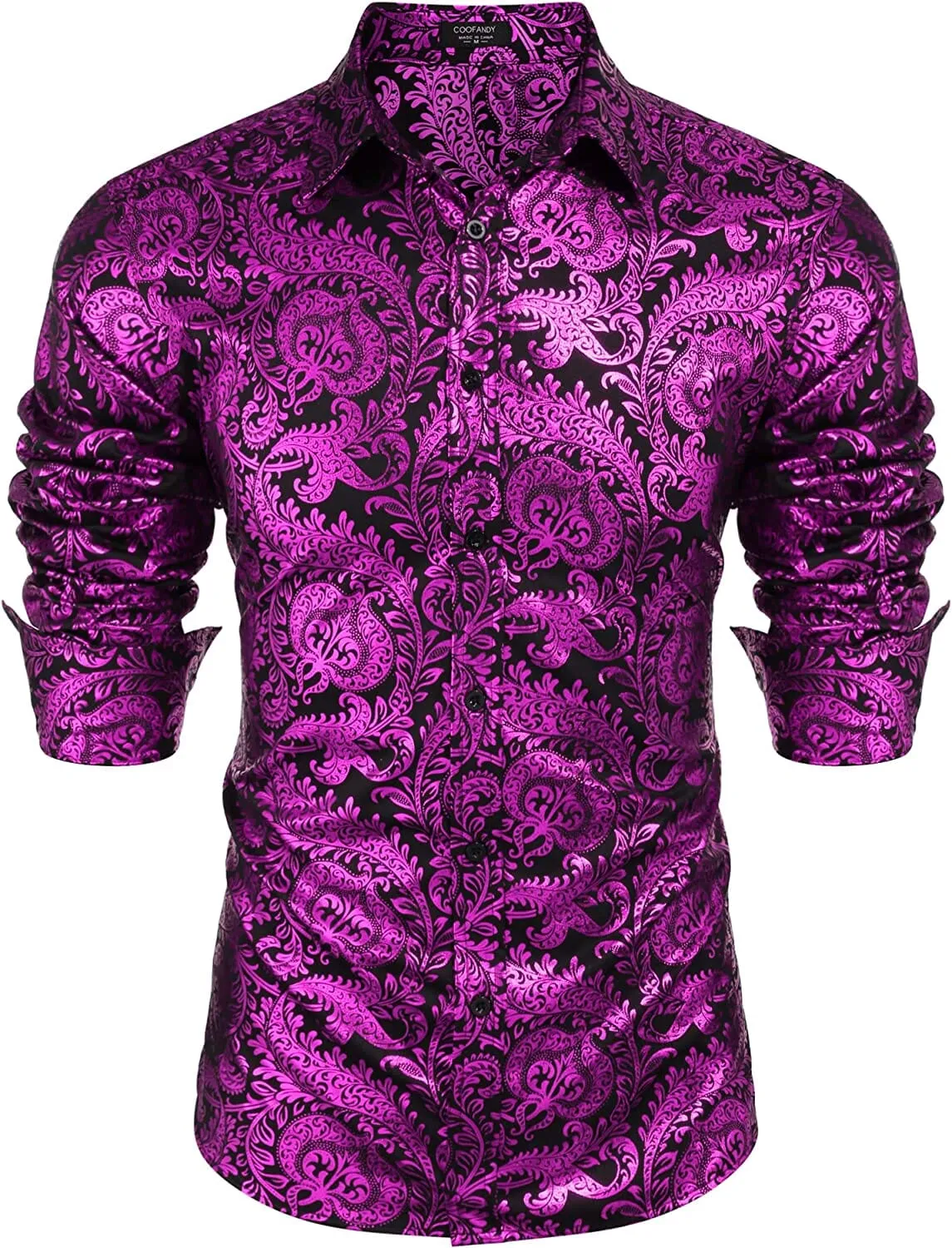 Luxury Design Floral Dress Shirt (US Only)