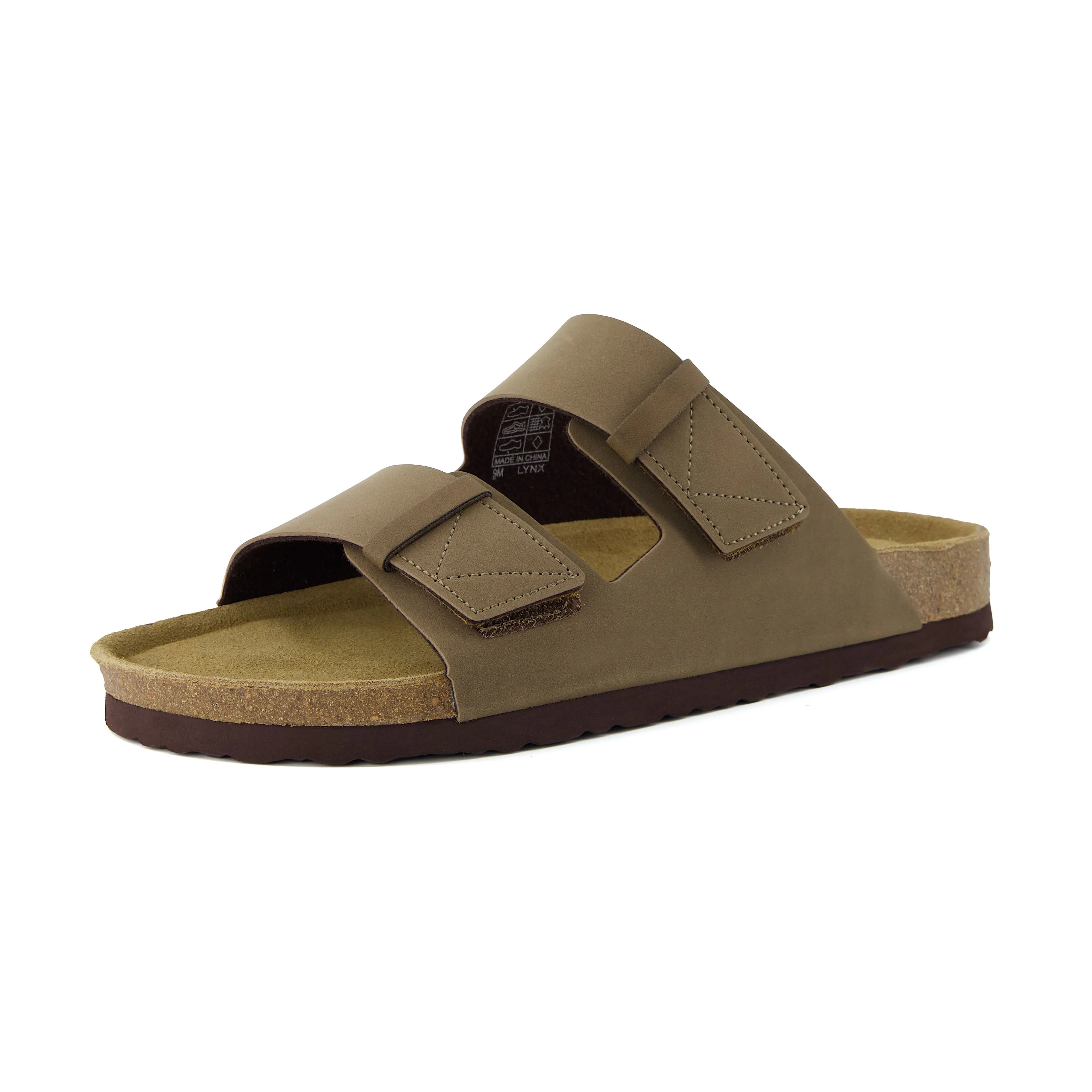 Lynx Men's Cork Footbed Sandal