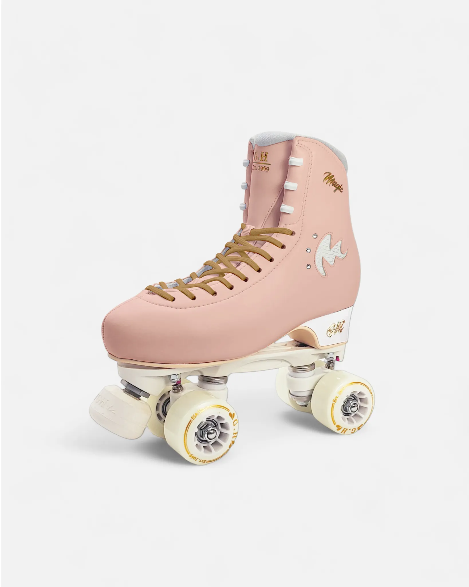 Magic Quad Roller Skates (vegan leather）