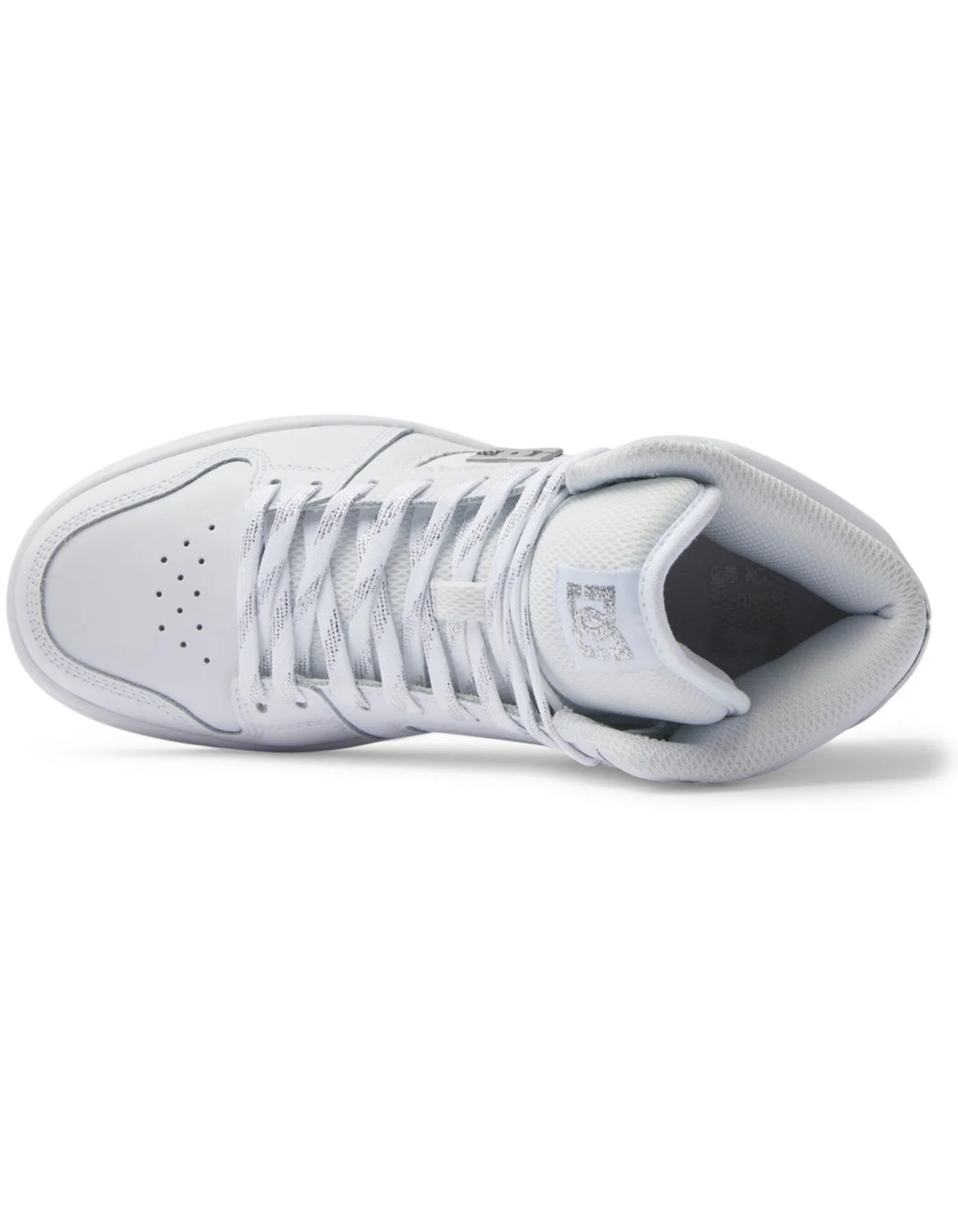 Manteca 4 Hi White/Silver Shoes