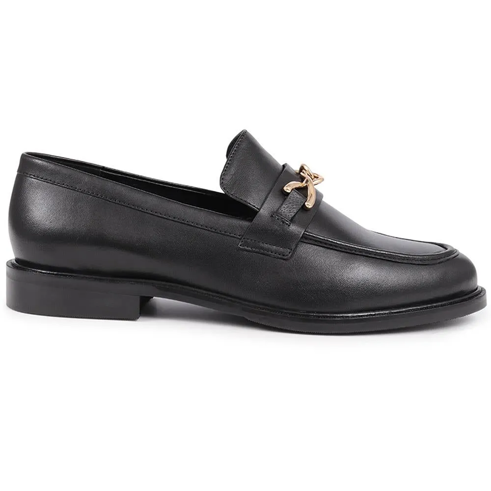 Mari Leather Loafers - MARI / 324 373