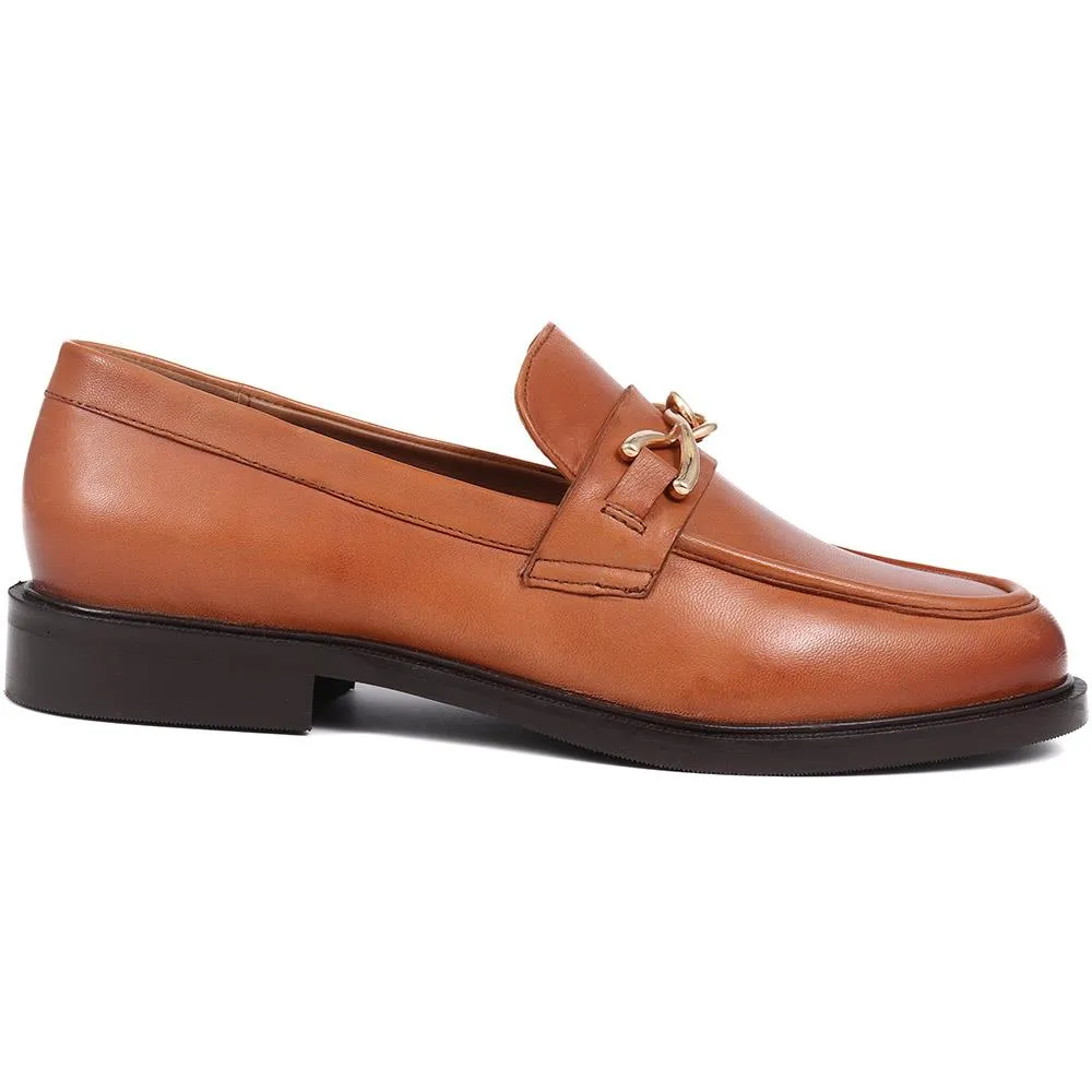 Mari Leather Loafers - MARI / 324 373