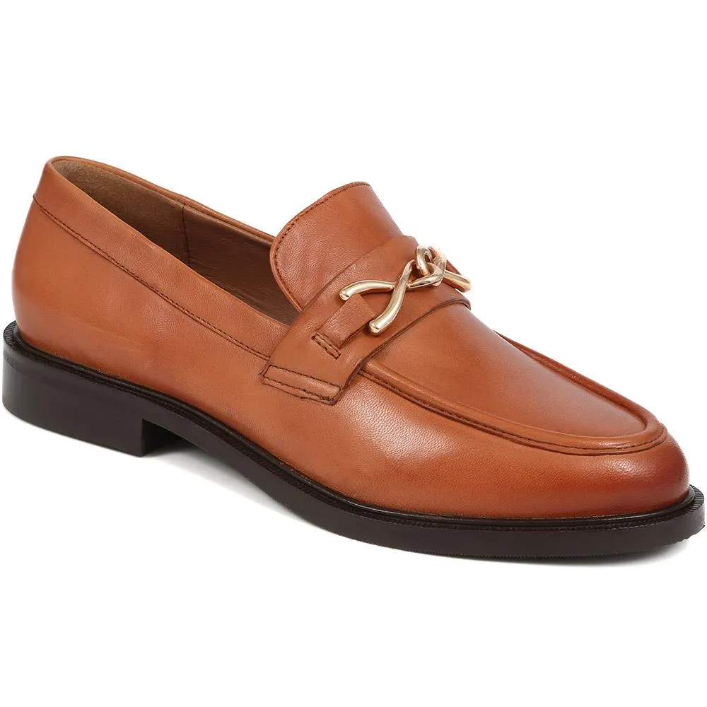 Mari Leather Loafers - MARI / 324 373