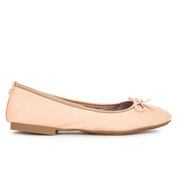 Melissa Essential Ballet Flats in Nude - Comfortable and Stylish