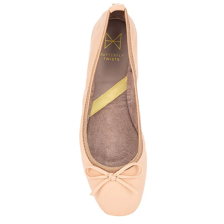 Melissa Essential Ballet Flats in Nude - Comfortable and Stylish