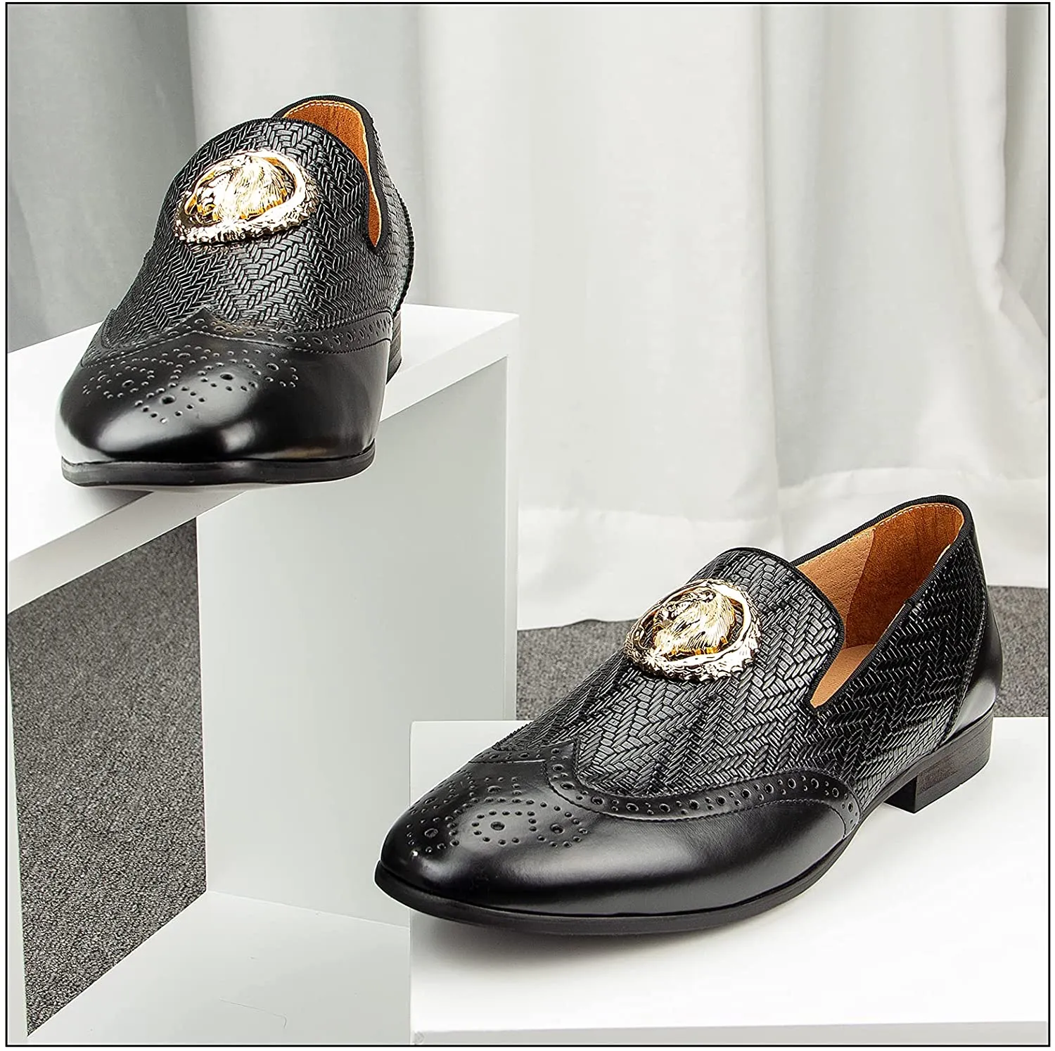 Men's Fashion Black Classic Loafers