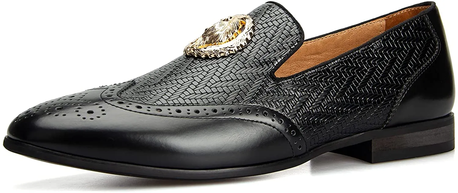 Men's Fashion Black Classic Loafers