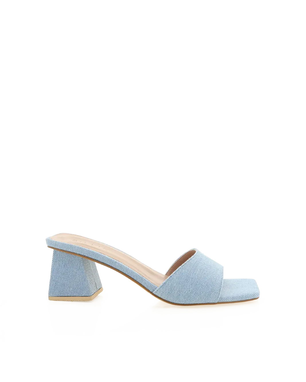 Mid Blue Denim Xava Heel