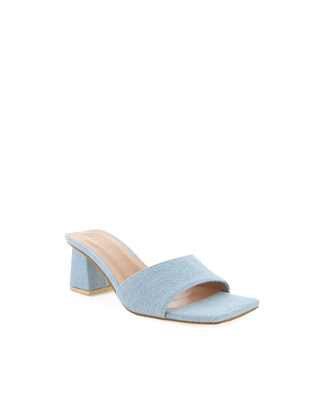 Mid Blue Denim Xava Heel