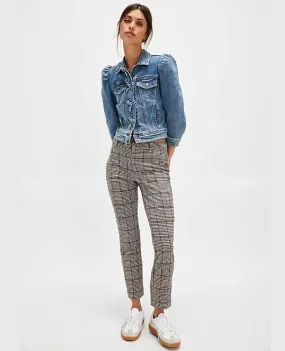 Molly Slim Plaid Pants Windsor Combo