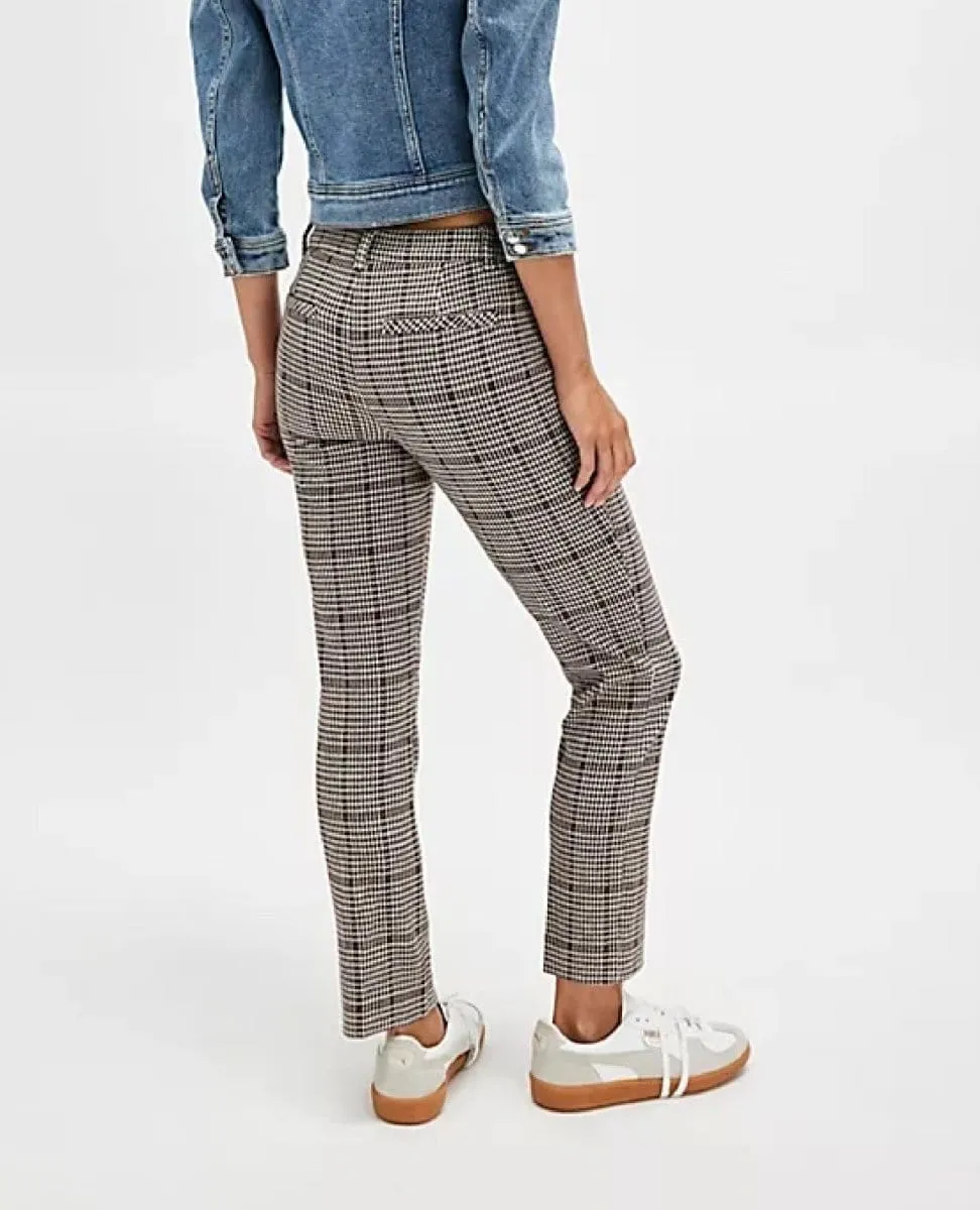 Molly Slim Plaid Pants Windsor Combo