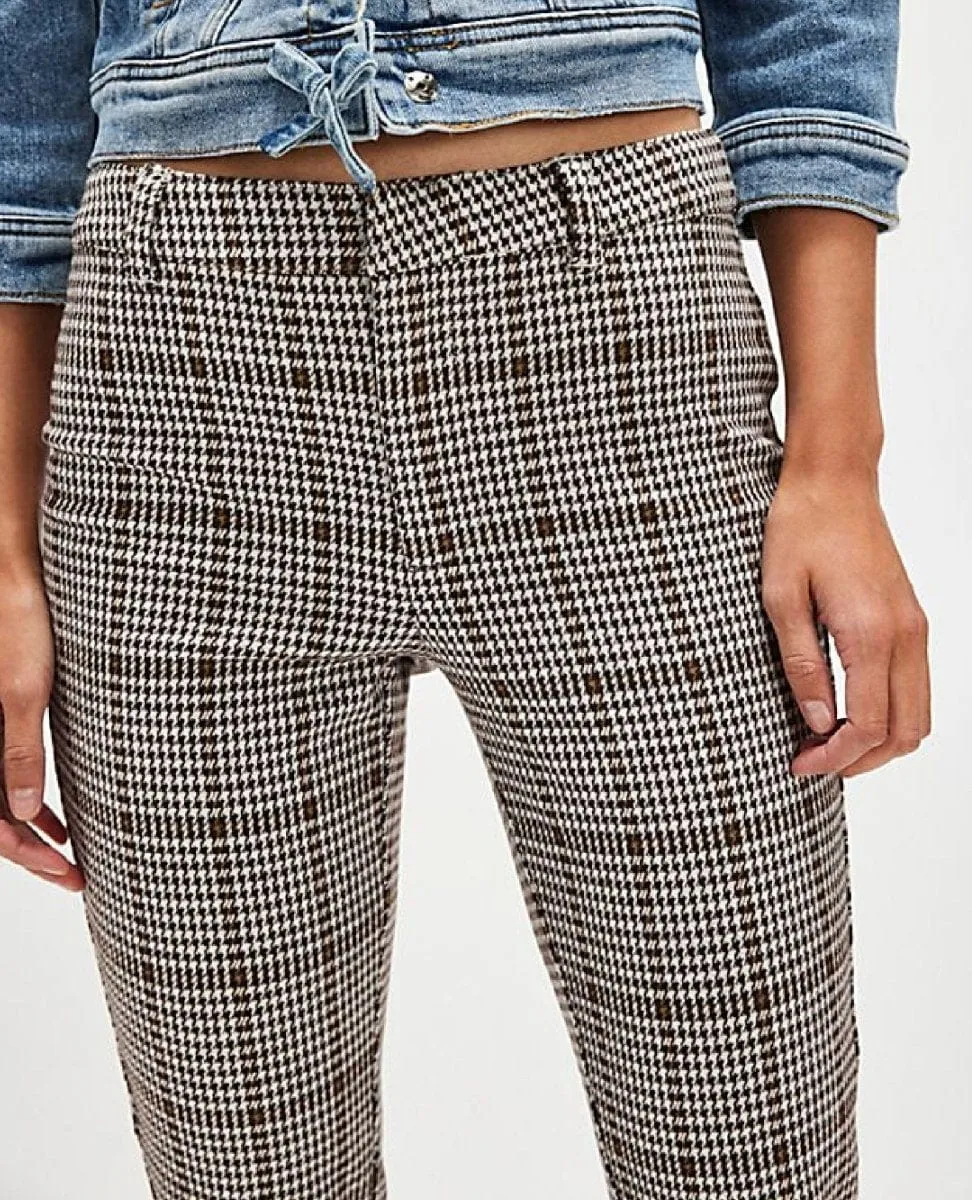 Molly Slim Plaid Pants Windsor Combo