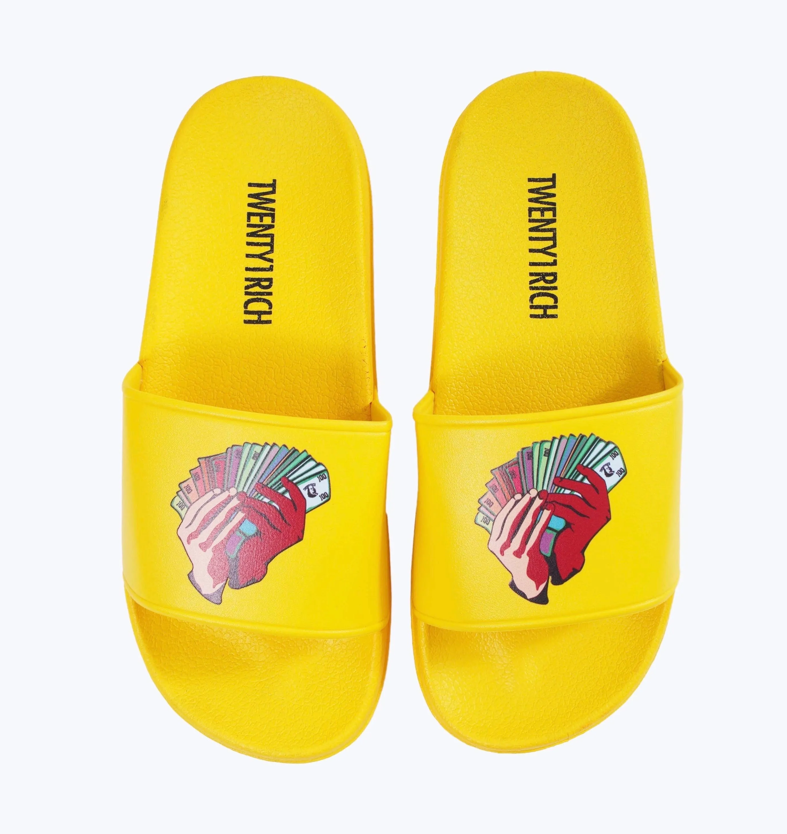 Money Fan Slides - Yellow