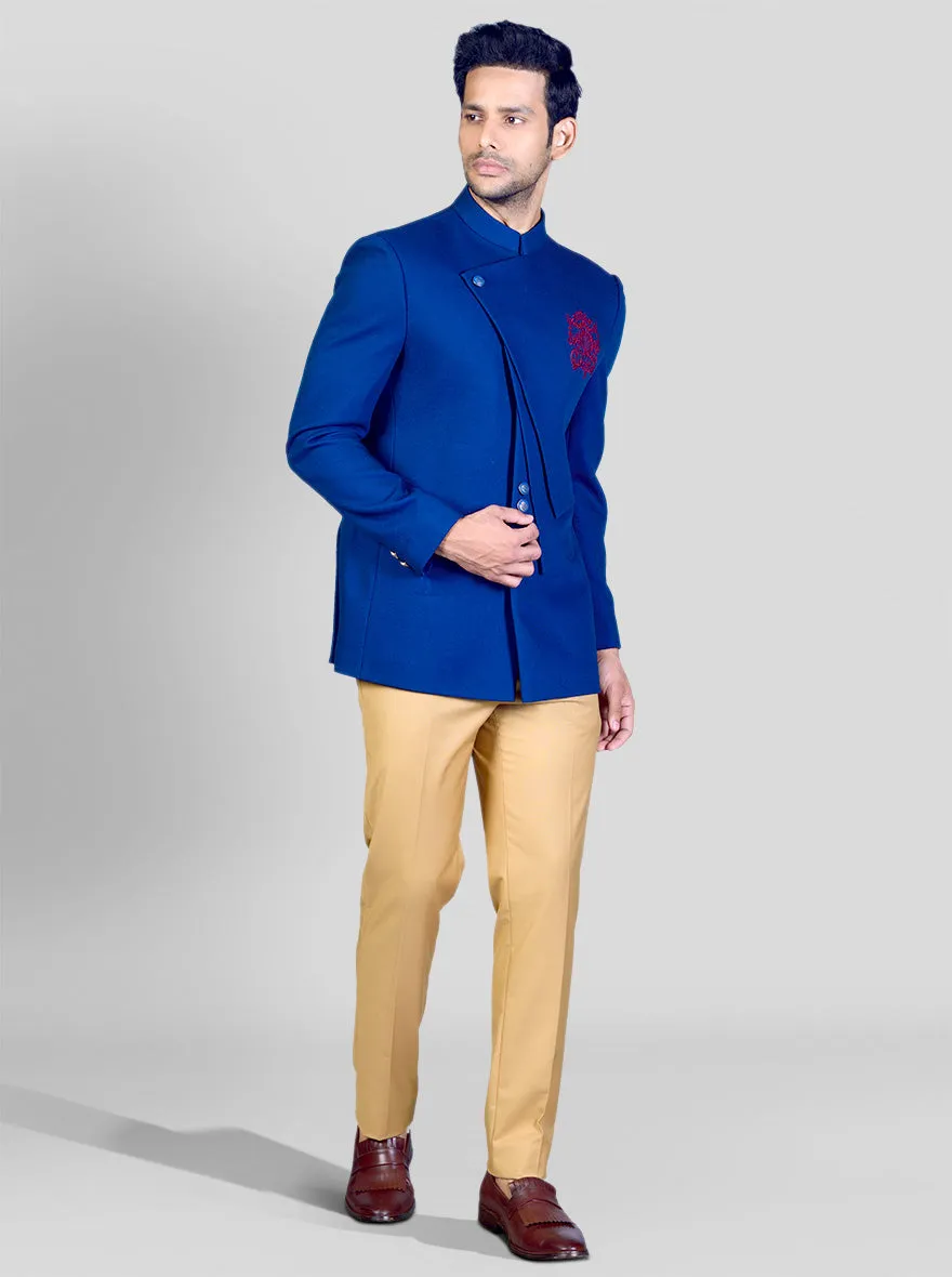 Navy Blue Jodhpuri Suit | JadeBlue