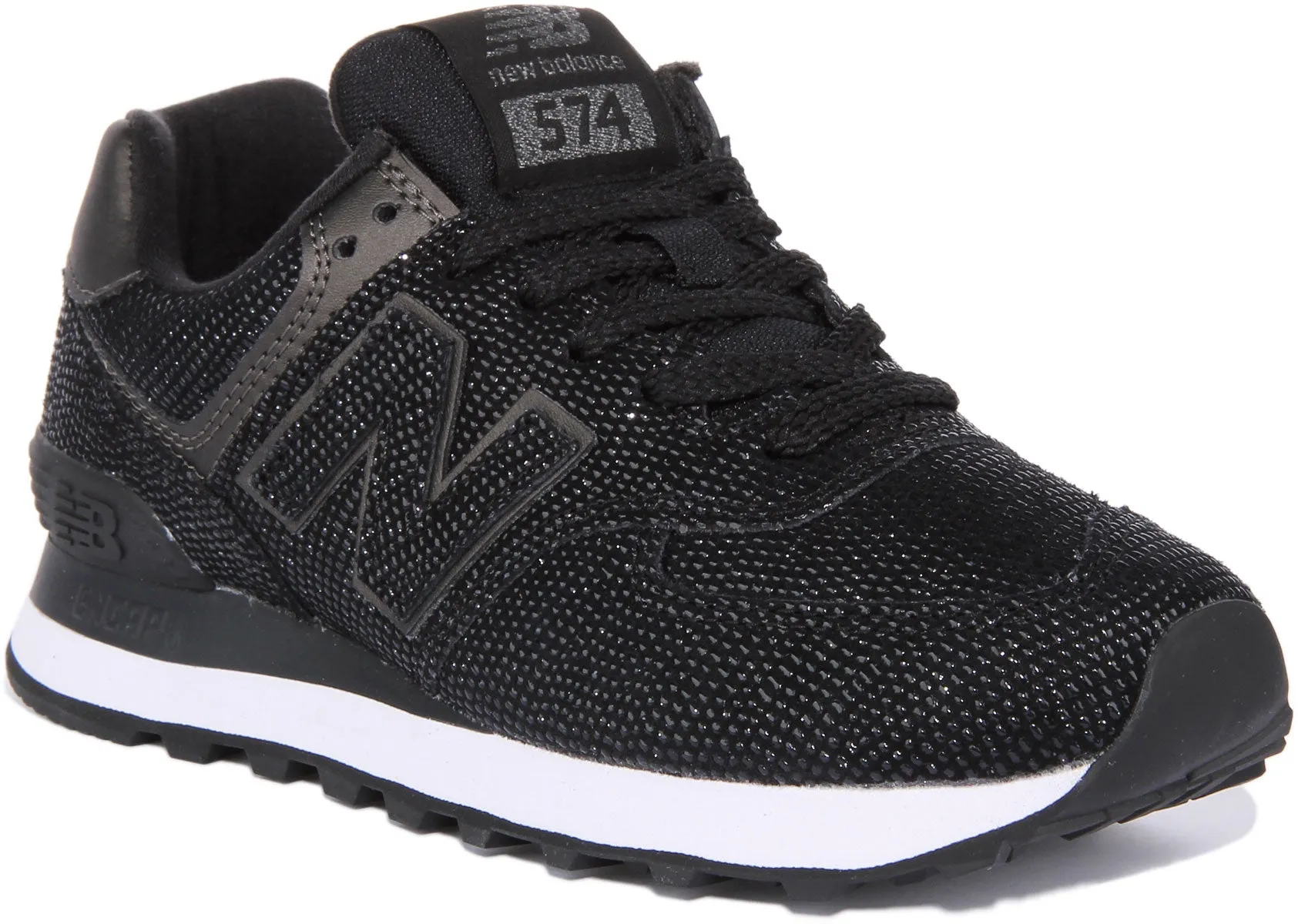 New Balance WL 574 KB2 In Black Rhinestones