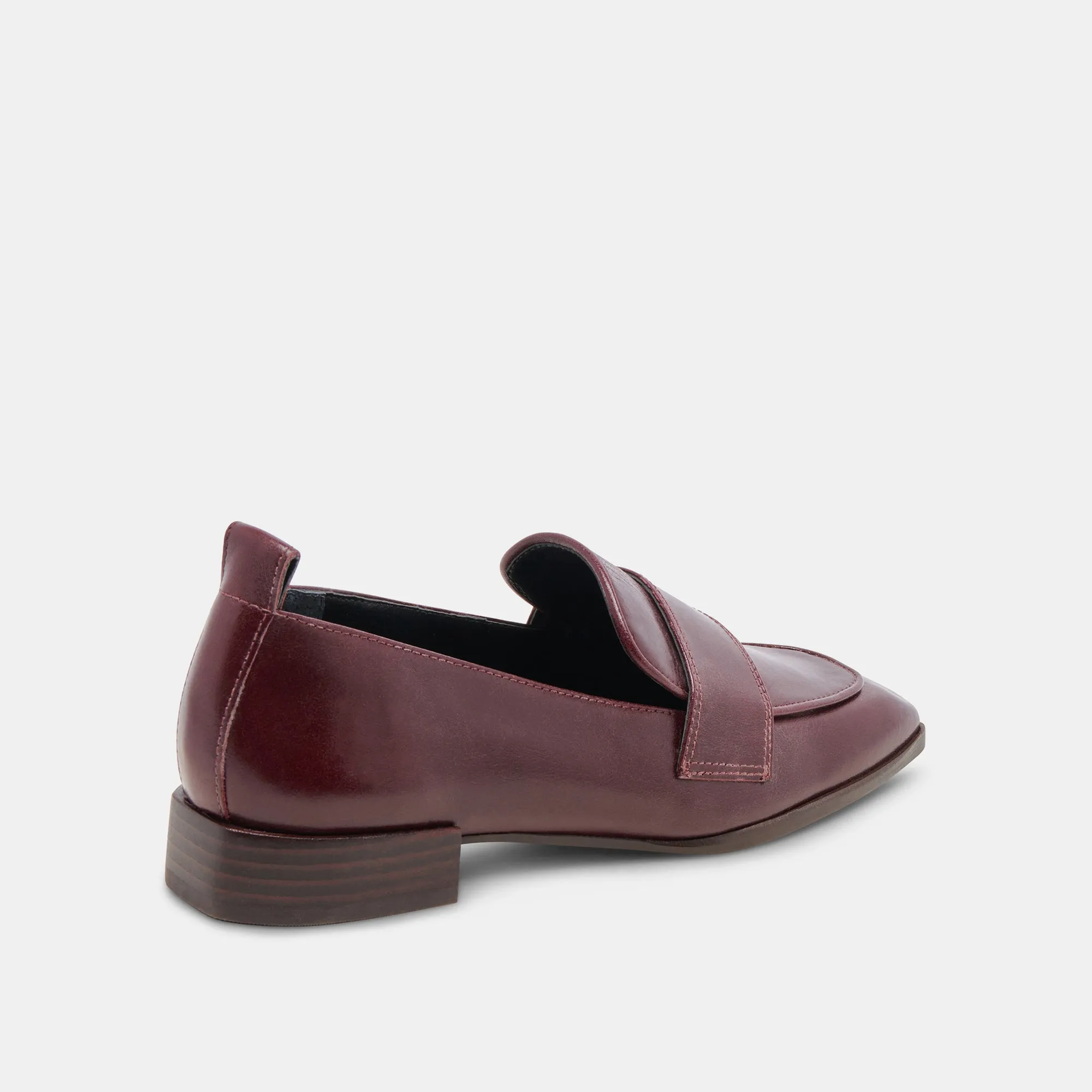 NYGEL LOAFERS CRANBERRY LEATHER