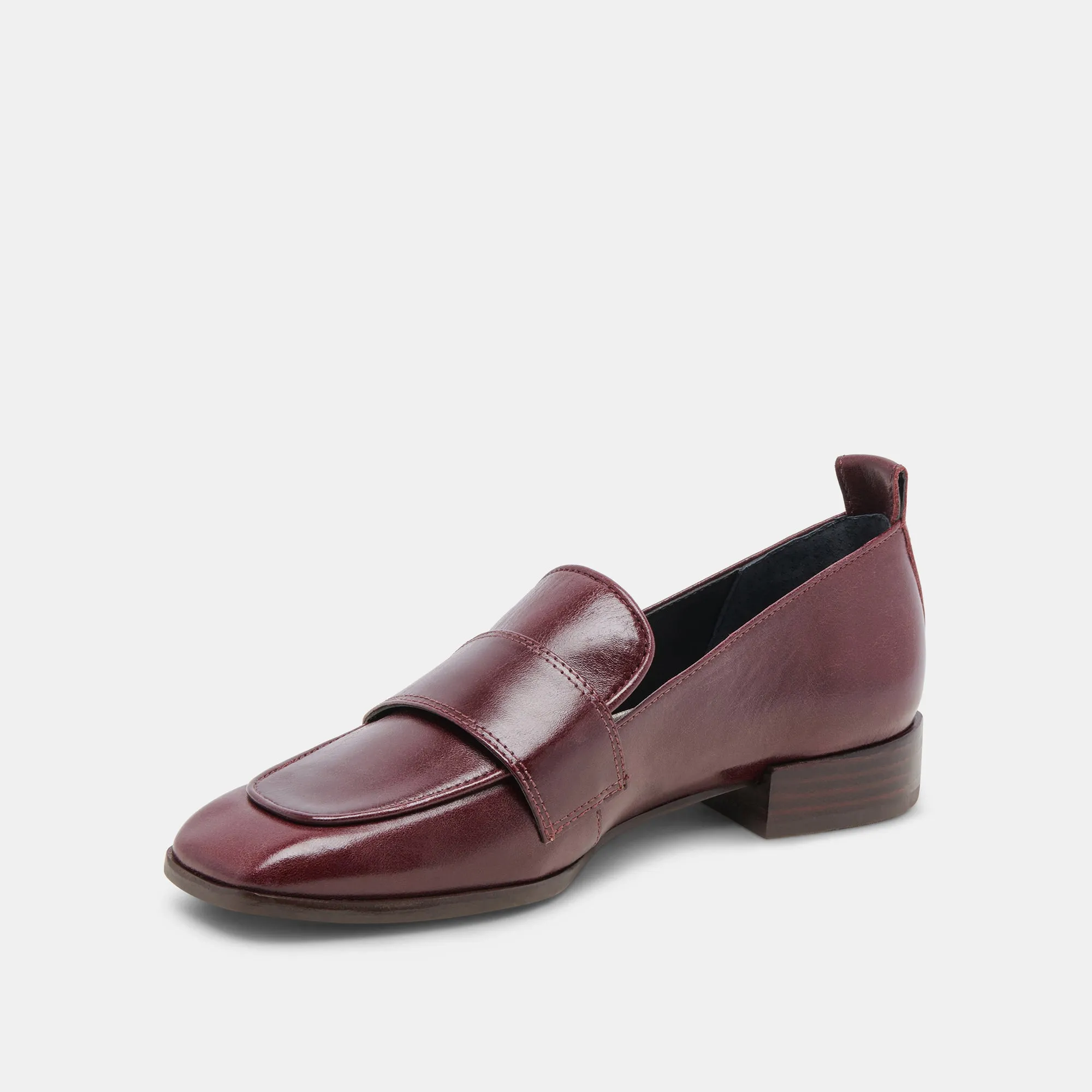 NYGEL LOAFERS CRANBERRY LEATHER