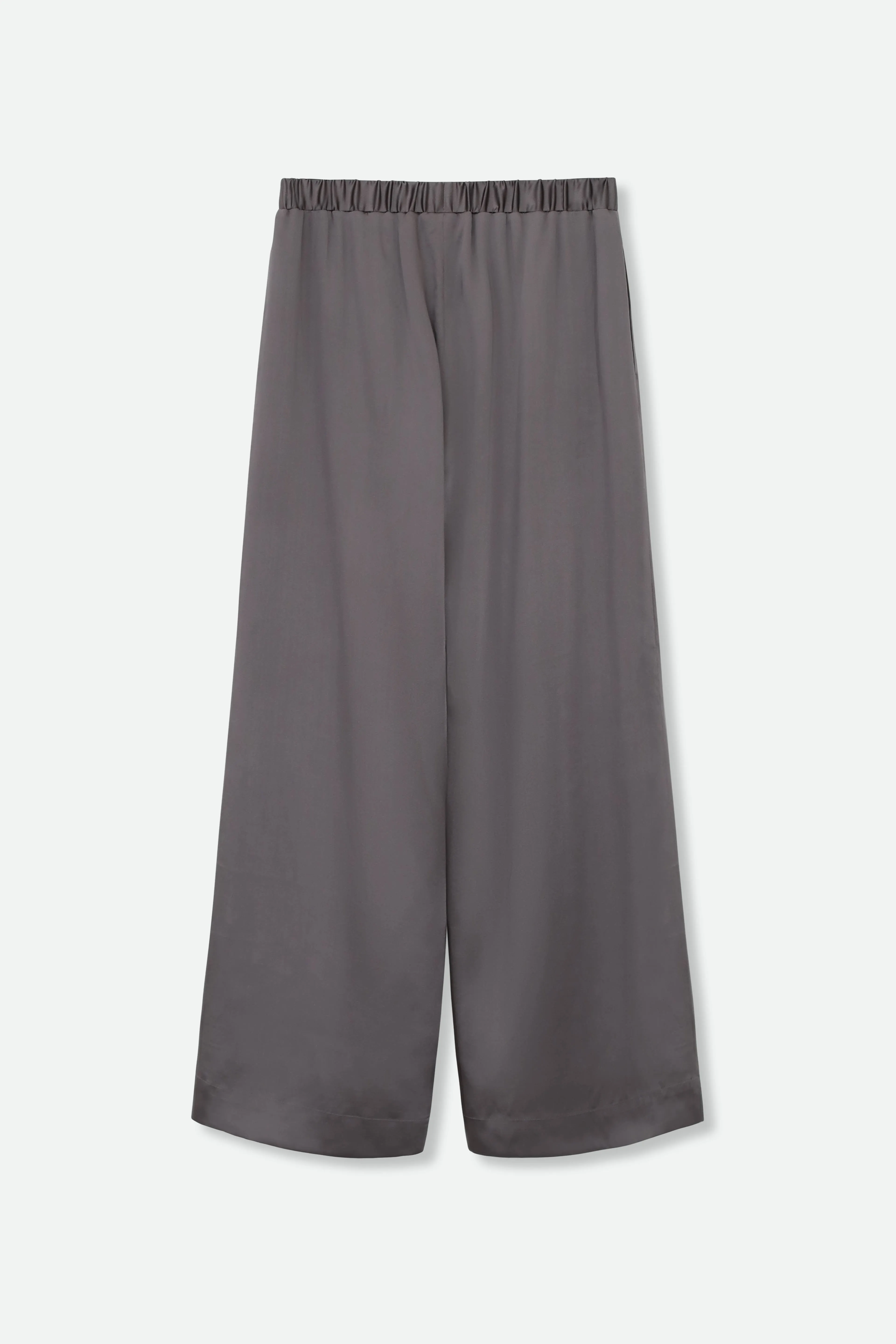 PALMETTO PANT IN GARMENT DYED SILK CHARMEUSE