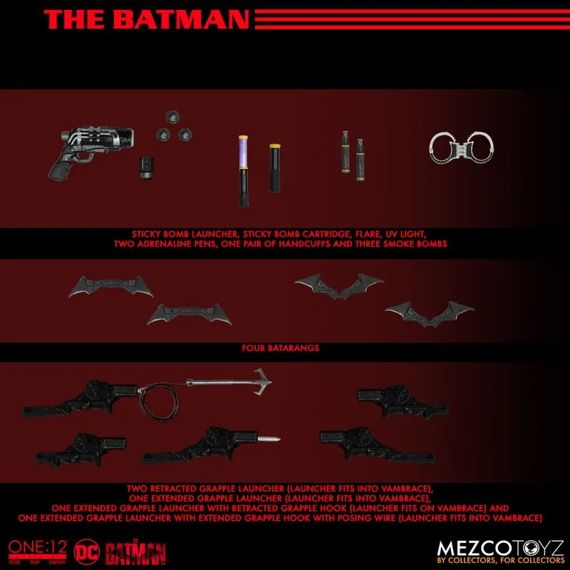 (Pre-order 預訂) Mezco ONE:12 COLLECTIVE The Batman