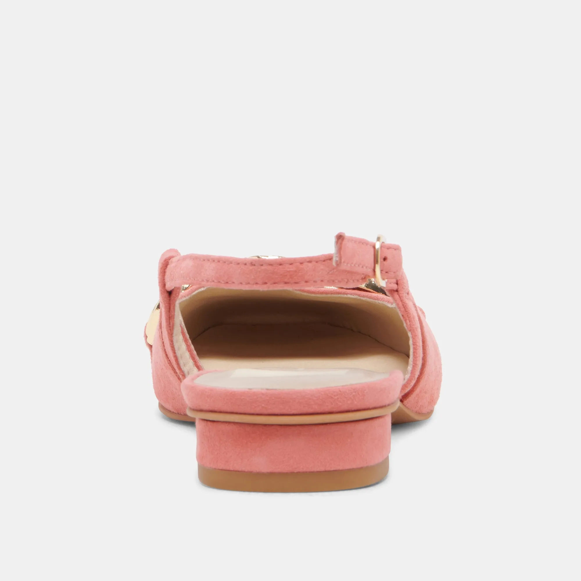 RAMANO FLATS CORAL SUEDE