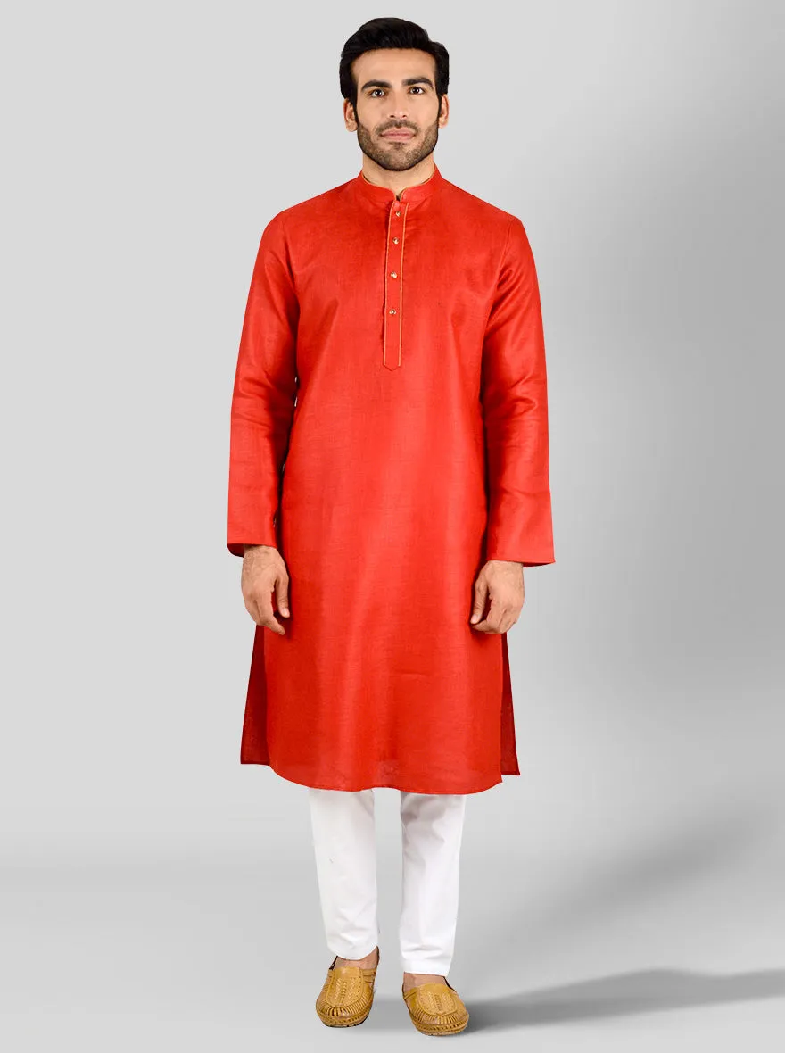 Red Kurta Set | Azania