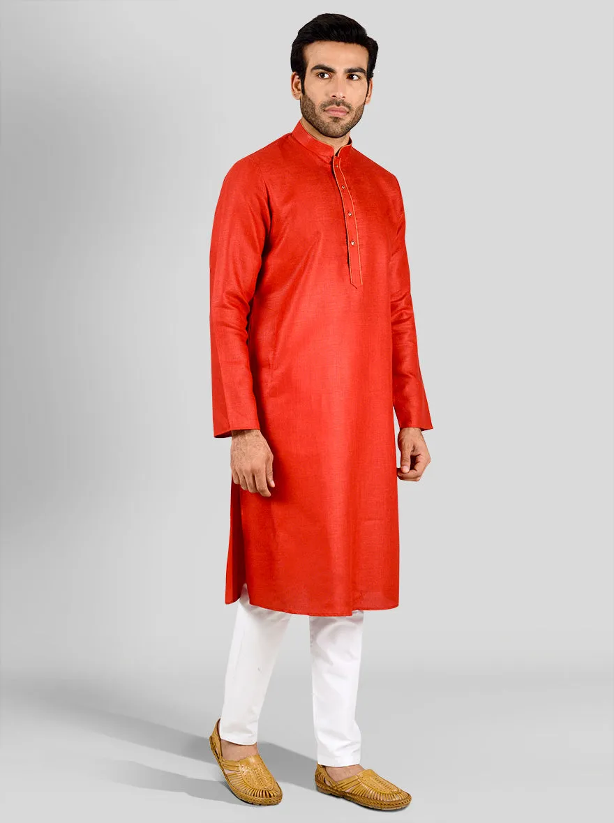 Red Kurta Set | Azania