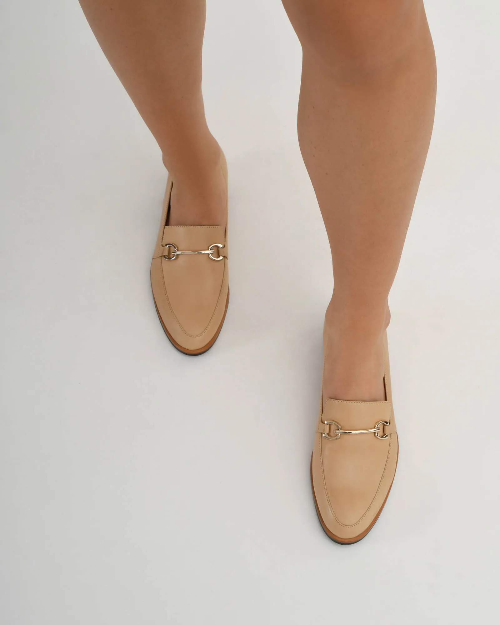 ROCKWELL LOAFERS CARAMEL LEATHER