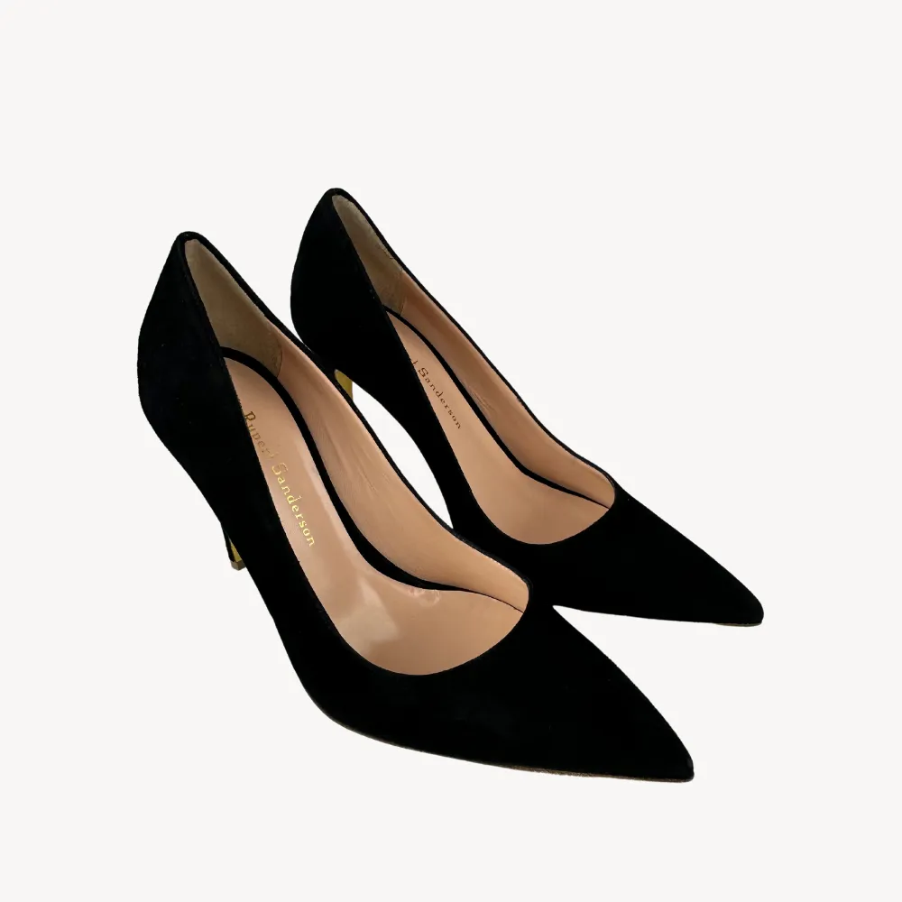 Rupert Sanderson New Malory - Black Suede