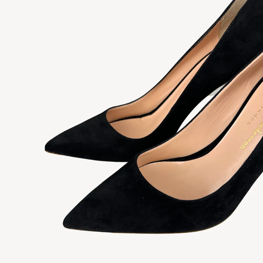 Rupert Sanderson New Malory - Black Suede