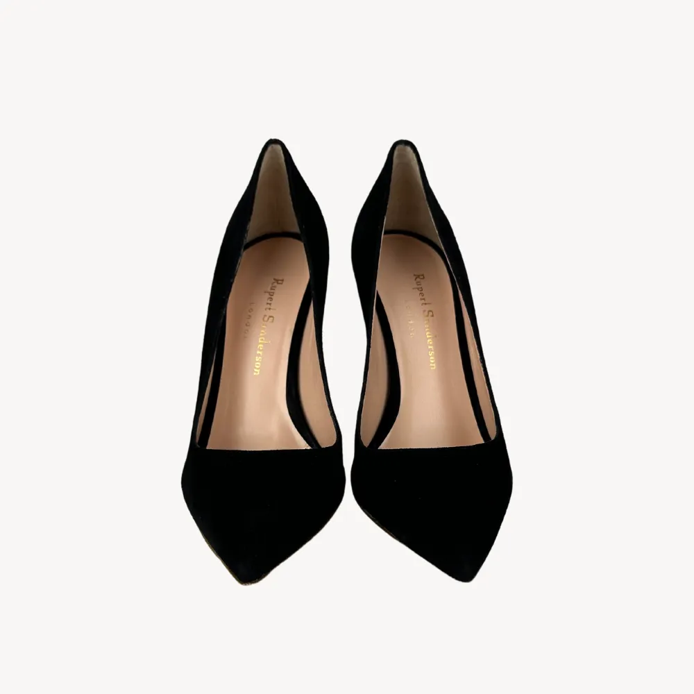 Rupert Sanderson New Malory - Black Suede