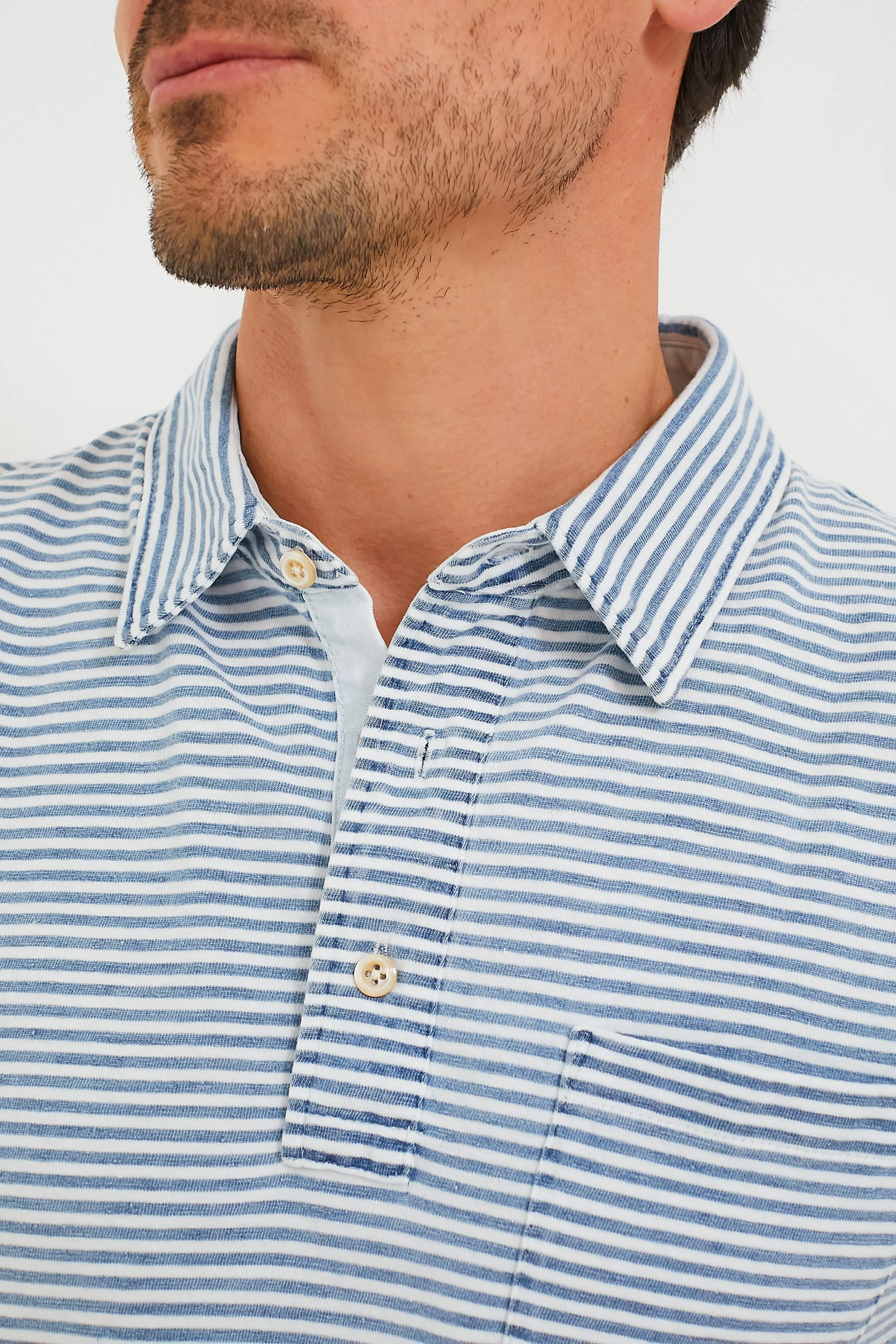 Salt Wash Indigo Polo