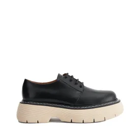 Sarezzo Black Chunky Loafers