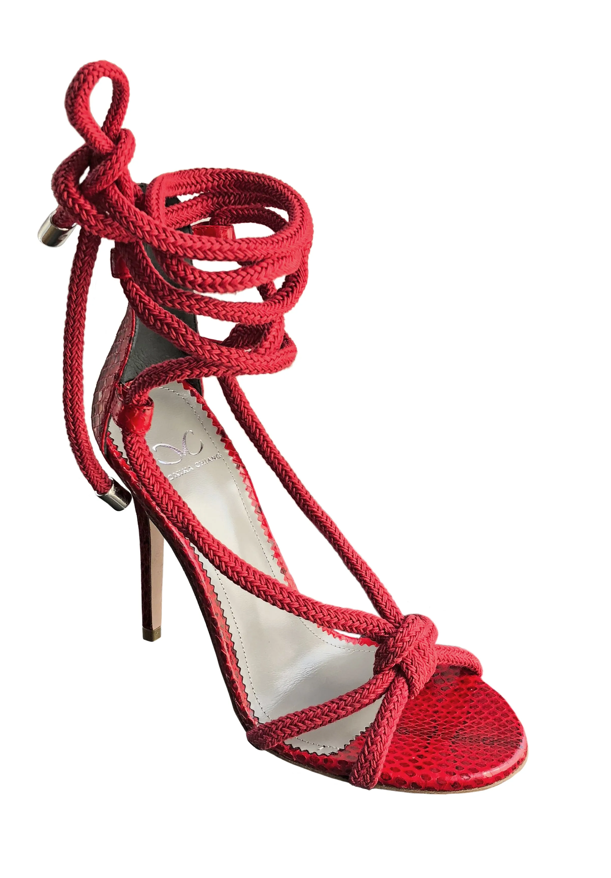 SCARLETTA RED AYERS SANDALS