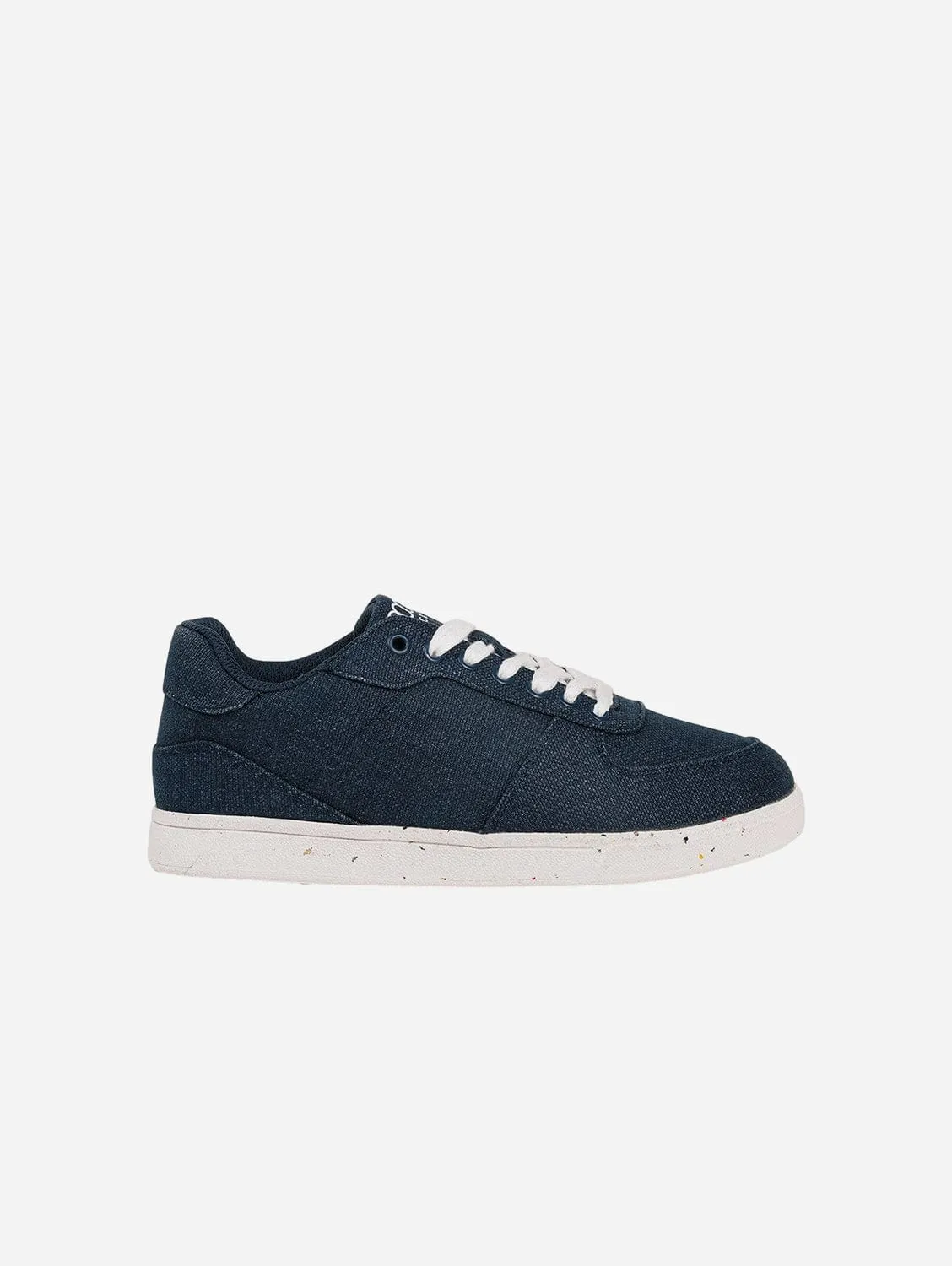 Seeker Men's Vegan Hemp Trainers | Navy Blue