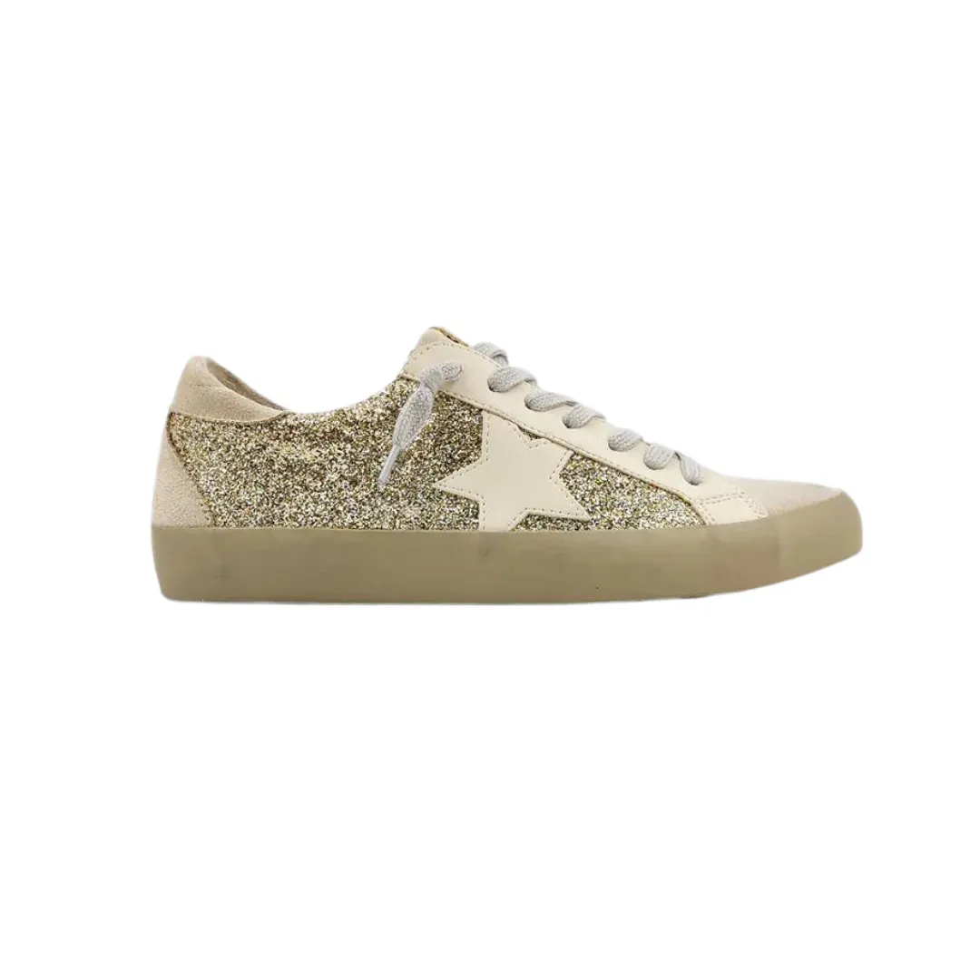 Shu Shop Paula Gold Glitter Womens