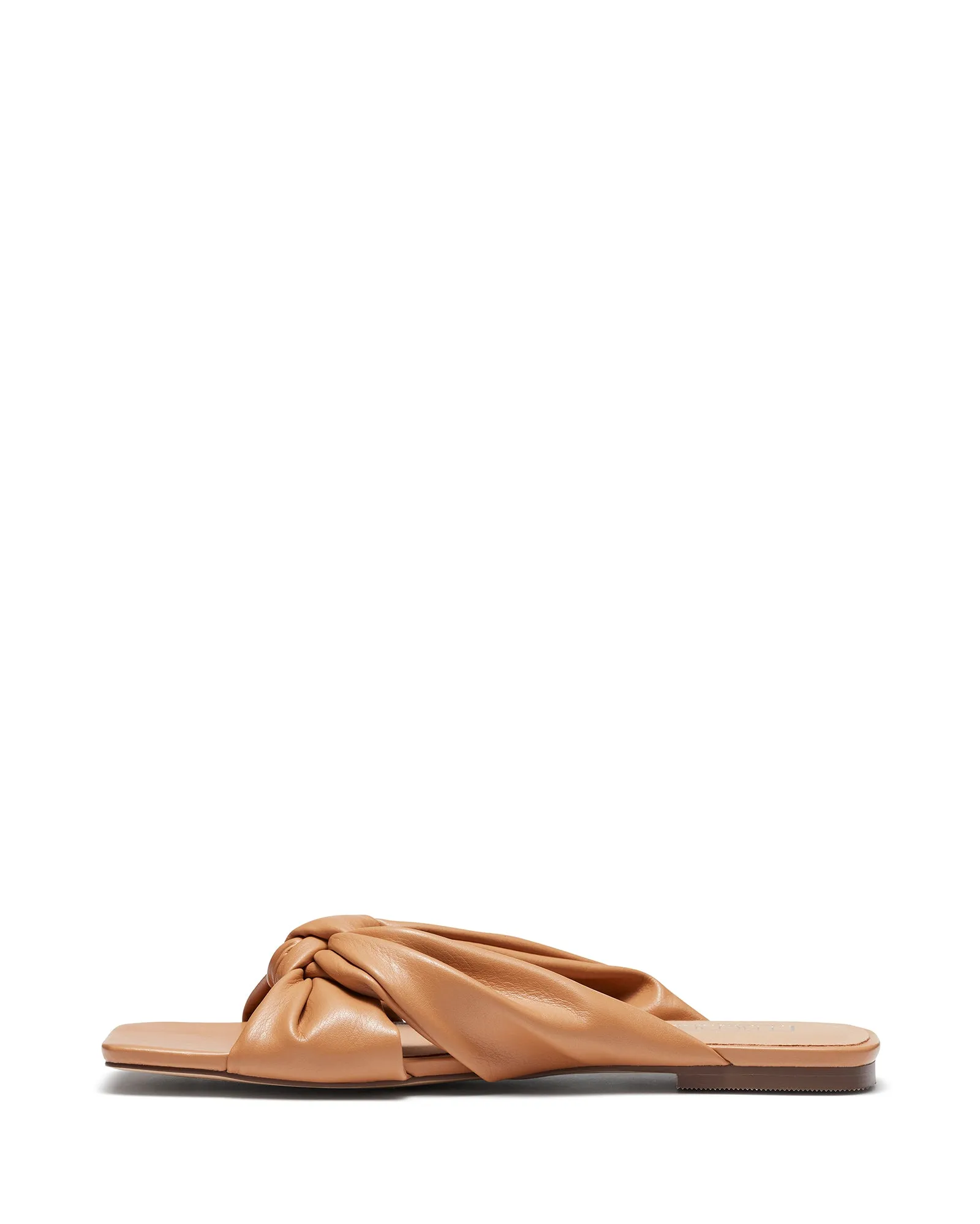 Sofia Flat Sandal Caramel