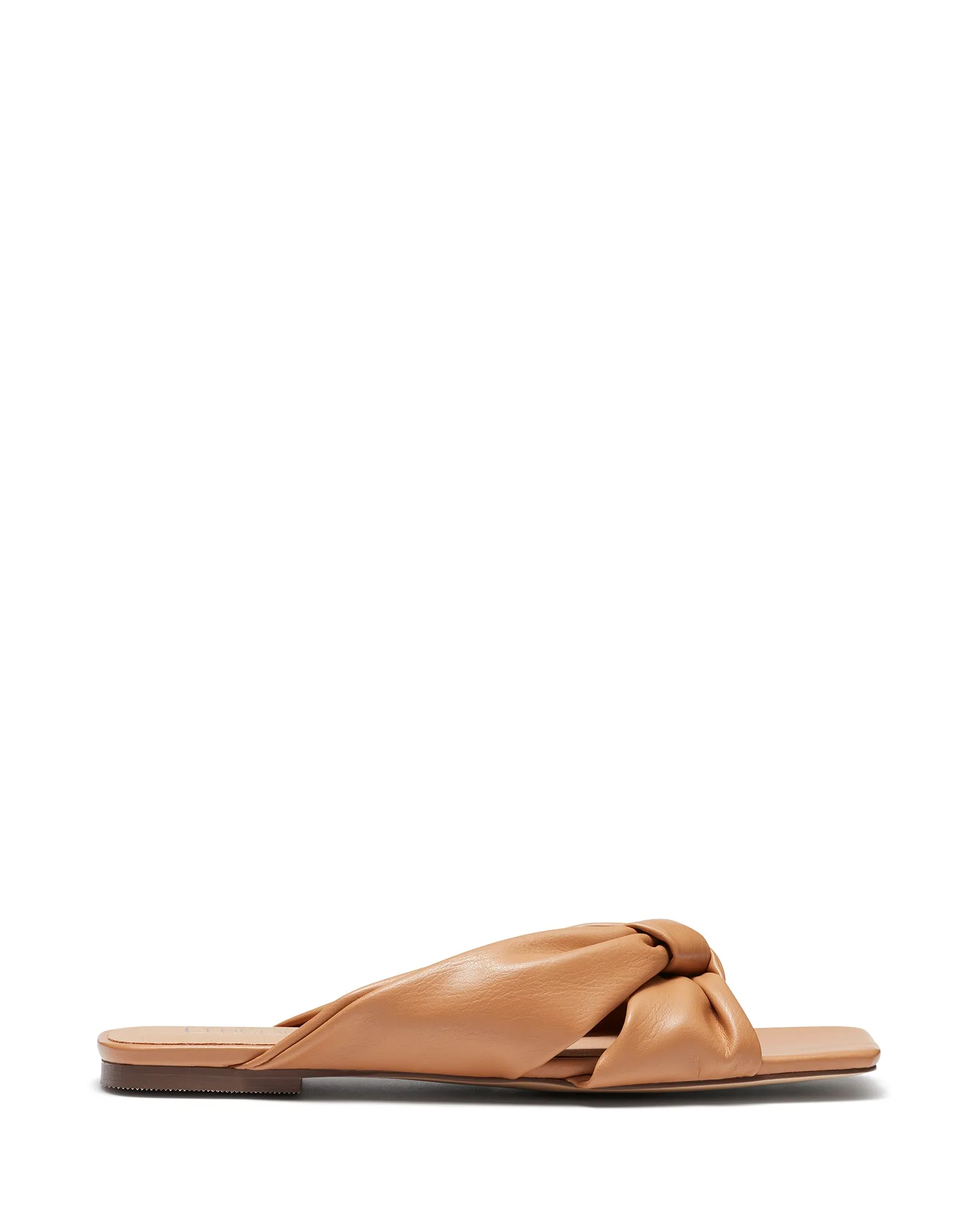 Sofia Flat Sandal Caramel