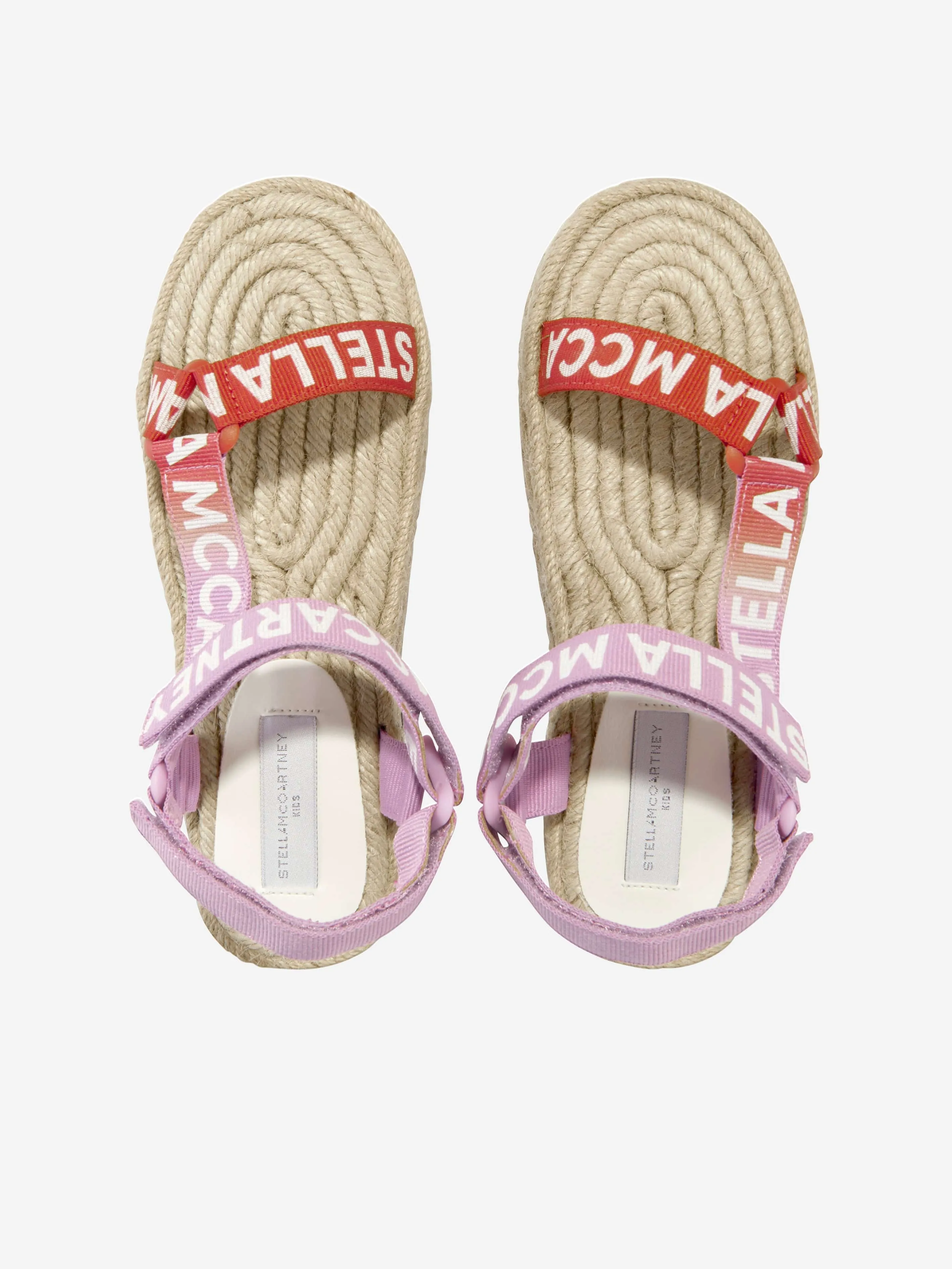 Stella McCartney Girls Espadrille Sandals in Multicolour